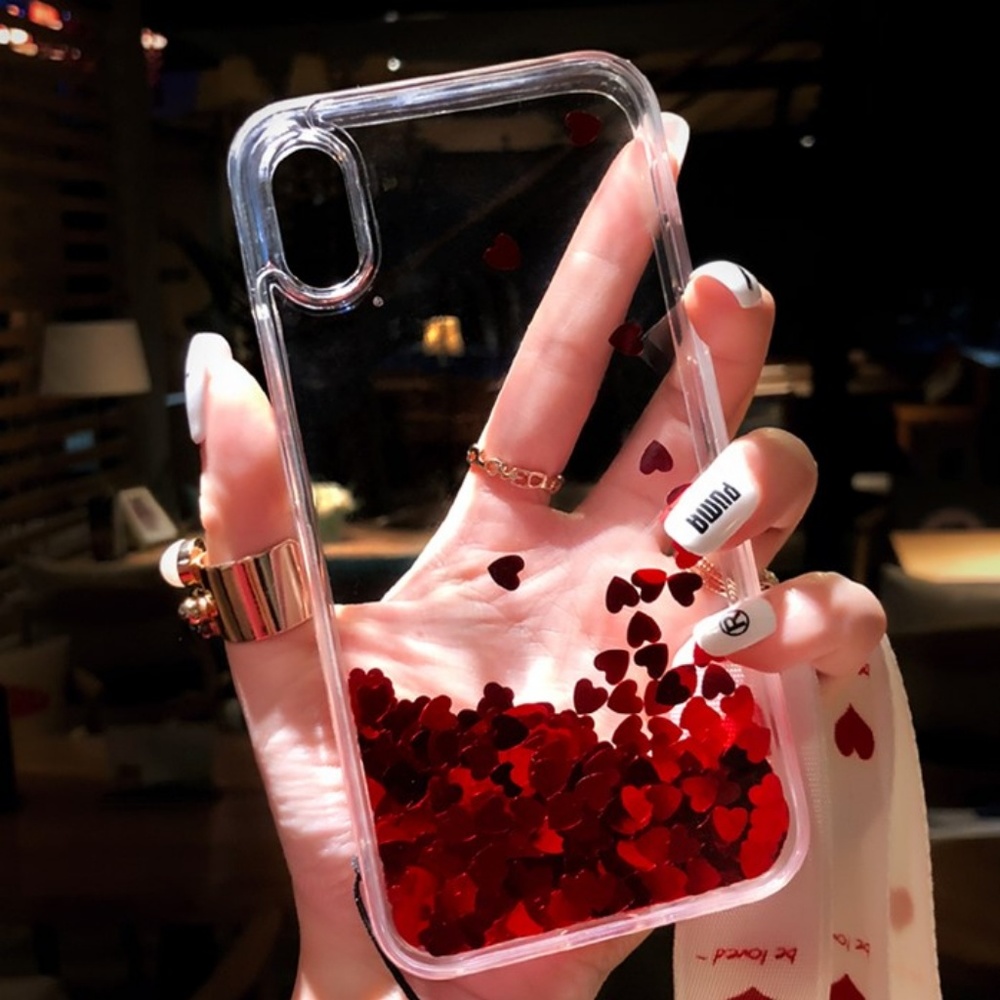 NEW Red Heart Liquid Case - Picture 3 of 3